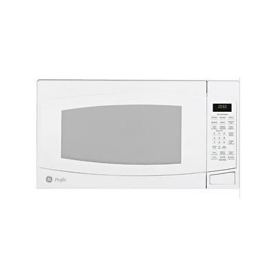 GE Profile PEB2060DMWW White 2 cu ft Countertop Microwave Oven 