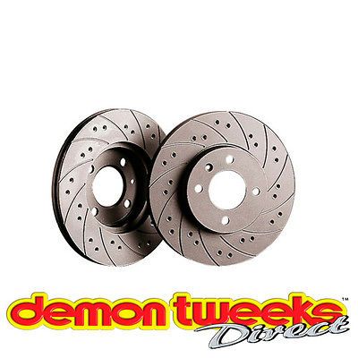 Black Diamond Combi Front Brake Discs For Mini Cooper S (01 03) 2002 1 