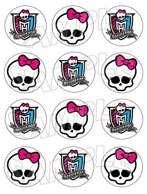 monster high cupcake in Holidays, Cards & Party Supply