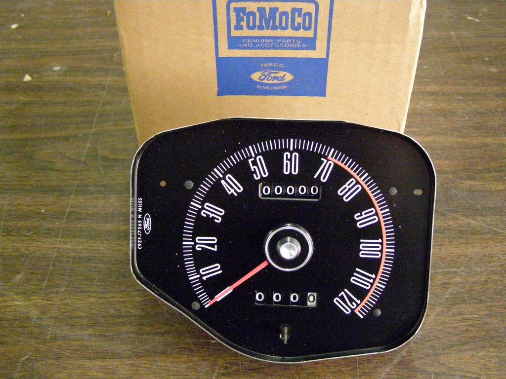   1970 Ford Mustang Std. Speedometer / Odometer Trip Meter Boss 302 429
