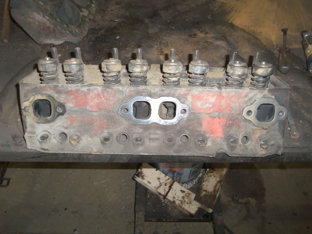 58 64 72 chevy 283 327 engine motor cylinder head