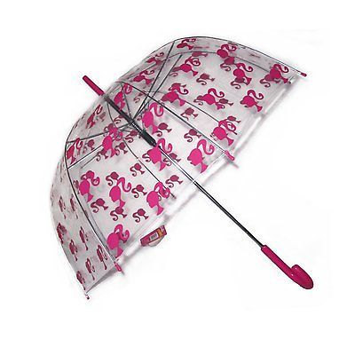 Barbie Umbrella   Adult Size   Transparent / Pink (BBR24201)