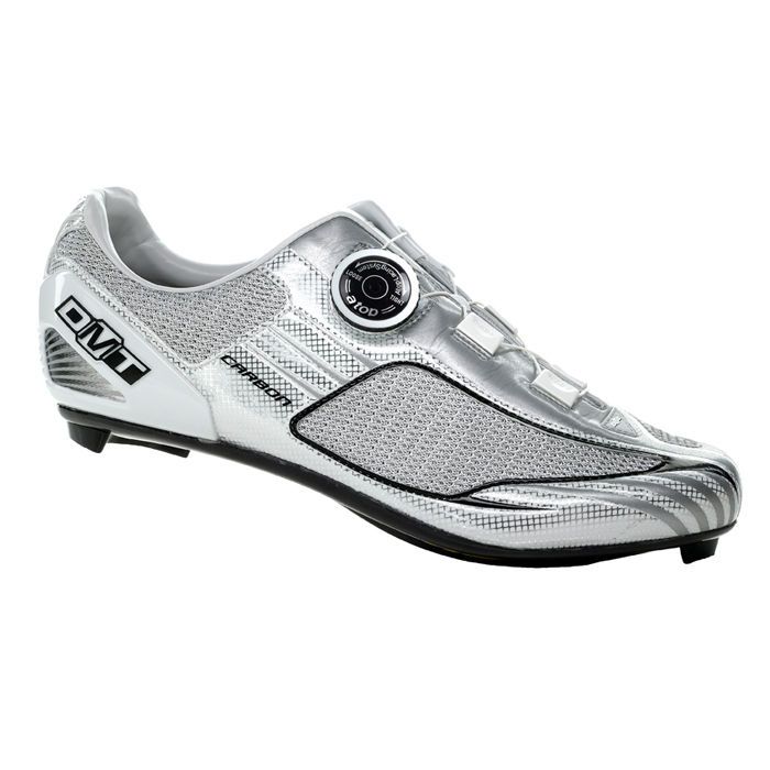 DMT Prisma 2.0 Road Bike Cycling SPD SL Shoe White Silver