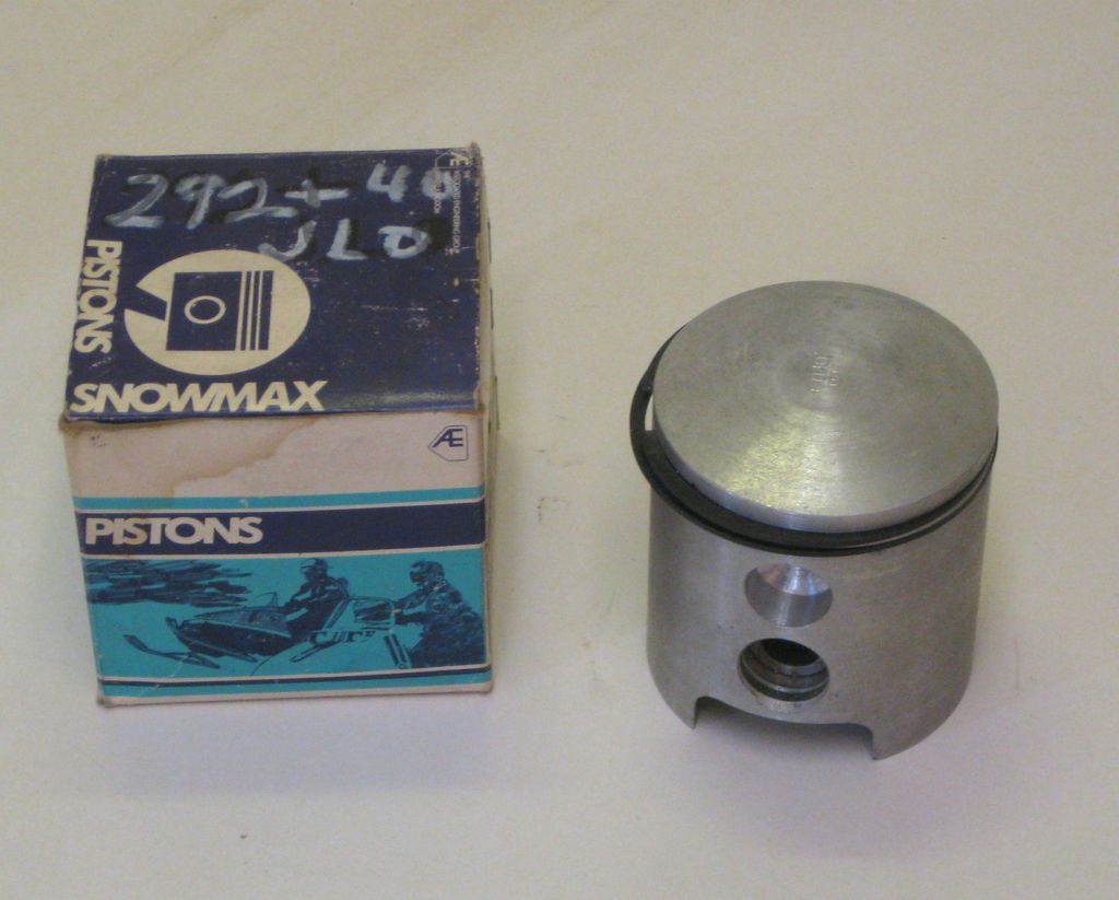 JLO ROCKWELL L 292 .040 OVER SIZED SNOWMAX PISTON W/RINGS NEW OLD 