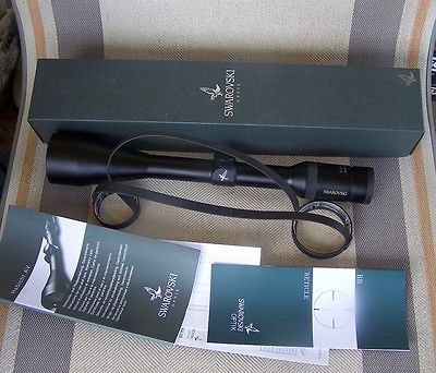 swarovski 4 12x50mm rifle scope br mib 