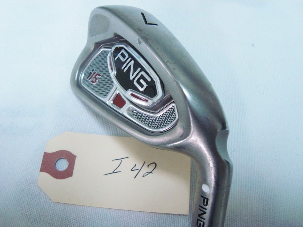 Nice Ping i15 7 iron White dot 3* up Ping AWT steel shaft, stiff flex 