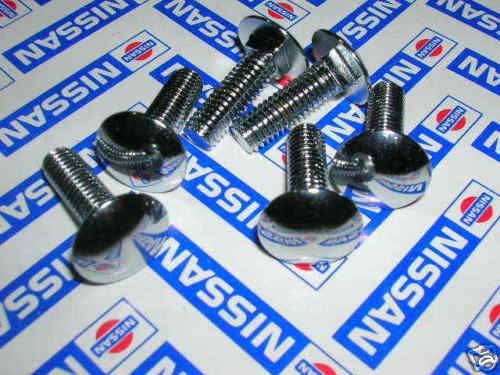 Bumper Decoration Bolts, DATSUN 1200 SUNNY ute B110 B10 E10 Nissan 