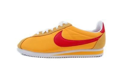 nike classic cortez nylon gold red 488291 700