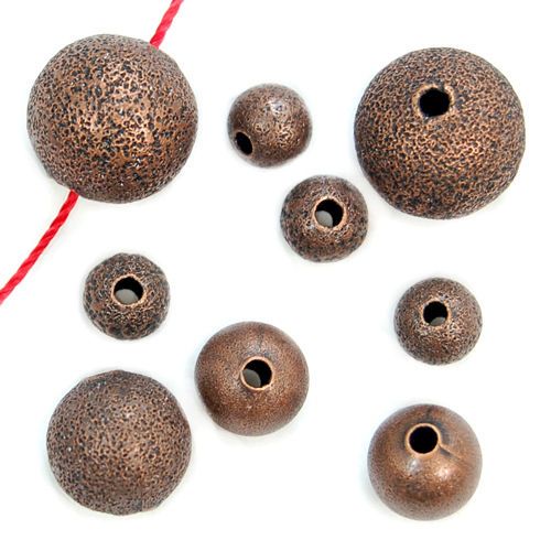 Round Frost Metal 3mm 4mm 5mm 6mm 8mm 10mm 12mm Spacer Beads Seamless