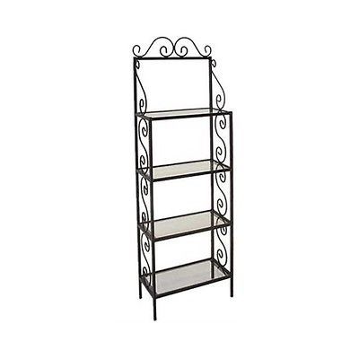 grace baker s rack more options metal finish option shelves