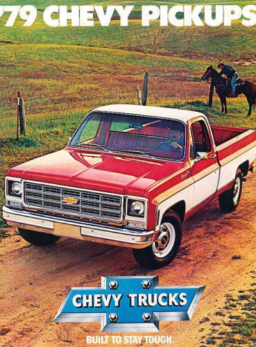 1979 chevrolet chevy truck silverado sales brochure 