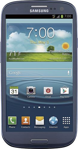 Samsung Galaxy S III SPH L710   16GB   Pebble Blue (Sprint) Smartphone