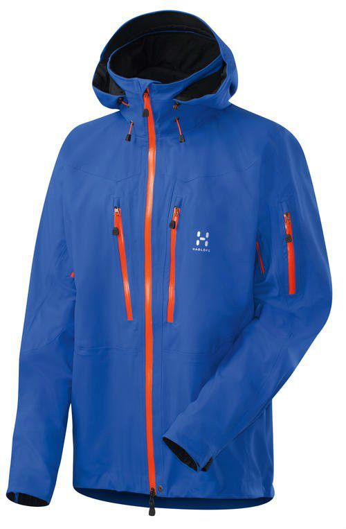 Haglofs Mens ARCUS Goretex Meso Blue Waterproof Pro Shell RP £320 