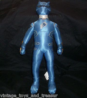 16  POWER RANGERS RANGER JUNGLE FURY BLUE STUFFED ANIMAL 