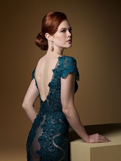 Rina Di Montella Evening Dress 1501 LOWEST PRICE GUARANTEED color teal 