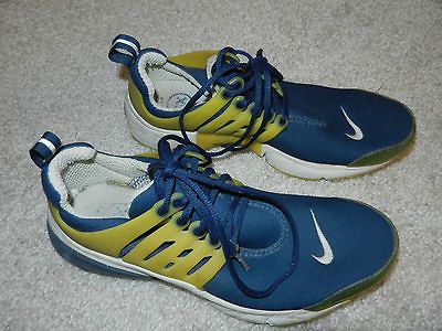 02 Nike Air Presto University of Michigan () Navy Yellow Shoe XS