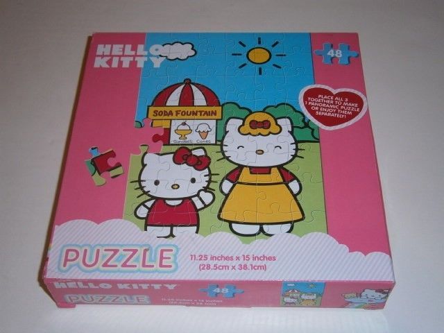 hello kitty soda fountain 43 pc puzle mib puzzle 2