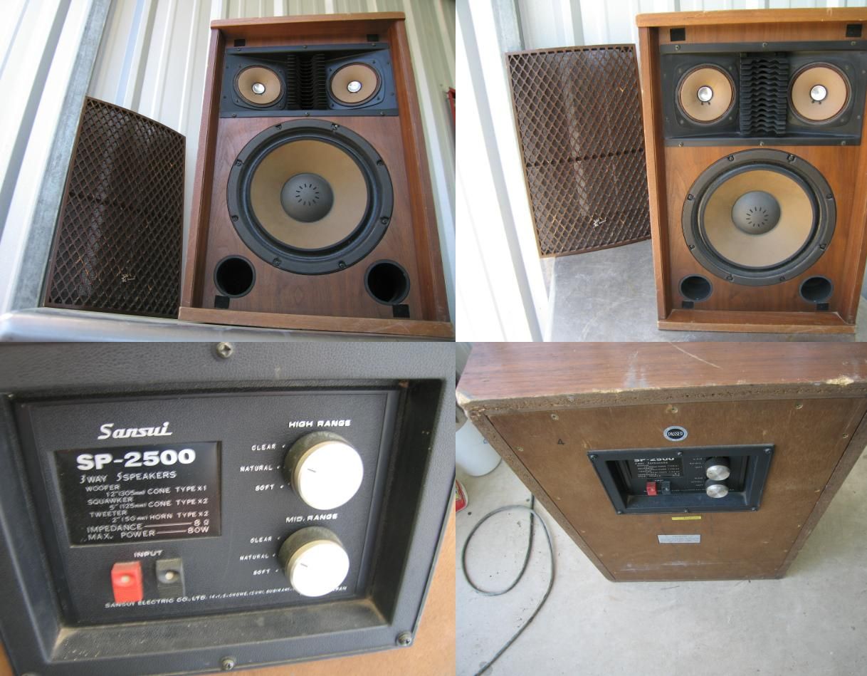 sansui sp 2500 speaker