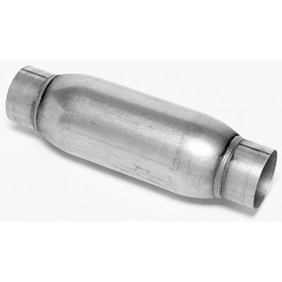   Exhaust Muffler Race Bullet 4 Inlet/4 Outlet Steel Aluminized Each
