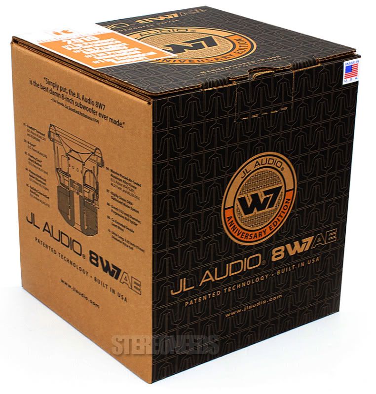 New JL Audio 8W7 AE 3 Ohm 8 W7 Subwoofer Car Sub Woofer 8W7 8W7AE 