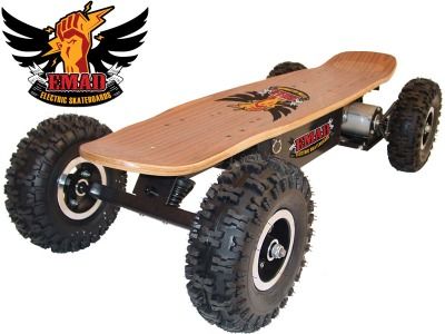 New 800W Electric Wireless Dirt Rider Off Road Skateboard Powerboard 