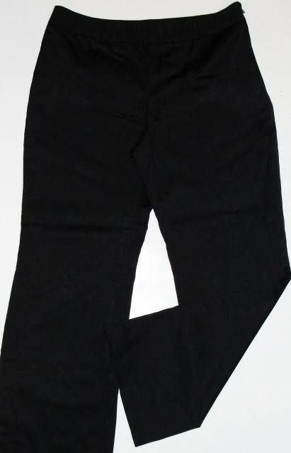 Ann Taylor Black Rayon Wool Dresss Pants Petites Size 0P