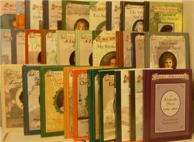 Dear America My America Lot 26 Scholastic Journals Diaries Free 