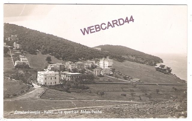 Turkey Constantinople Halki Le Quartier Abbas Pacha 1930