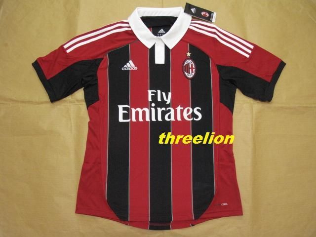 BNWT 2012 13 Adidas AC Milan Home Soccer Jersey Football Shirt Trikot 