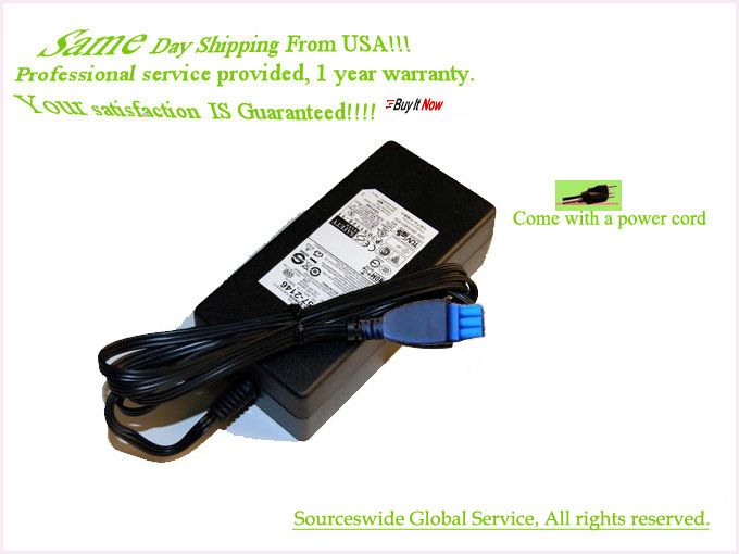 AC ADAPTER FOR HP OFFICEJET PRO L7555 L7580 L7690 Printer CHARGER 