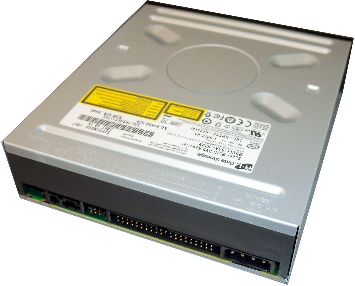   LG GSA H40N 16x DVD±RW IDE Drive (Black) for Desktop PC Gateway Acer
