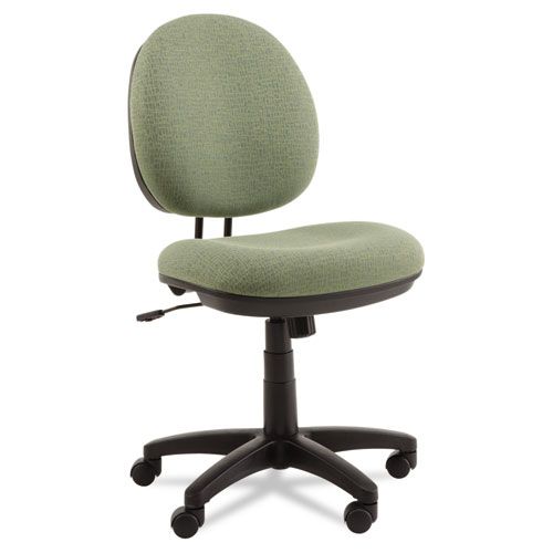 Swivel Task Drafting Chair Alera Interval ALEIN4871 Green Pattern 