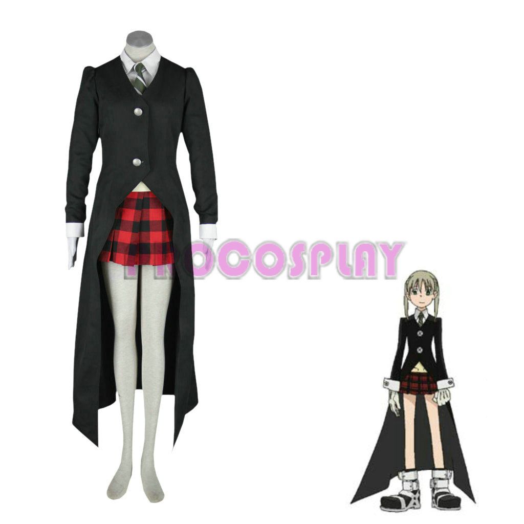 Anime Soul Eater Maka Albarn Cosplay Costume