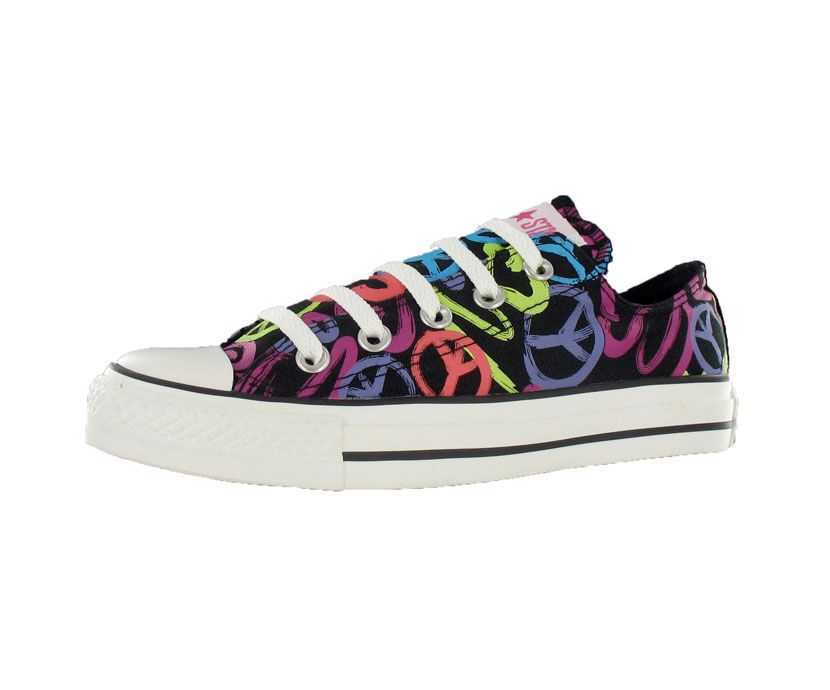 Converse All Star Chuck Taylor Print Peace Ox Sz