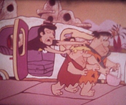 16mm TV Show  Flintstones   Rolls Rock Caper 