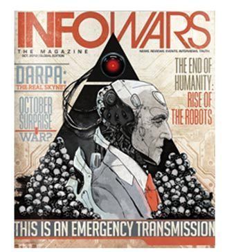 ALEX JONES NEWEST INFOWARS MAGAZINE SECOND ISSUE OCT 2012**LIMITED 2ND 