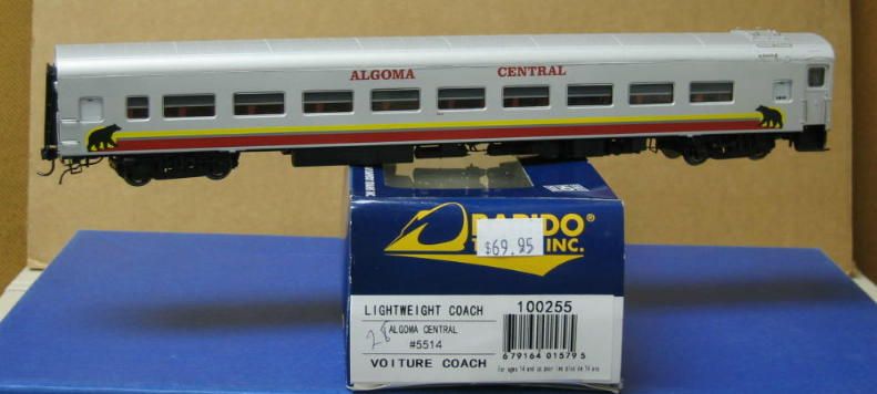 Rapido 100258 HO Algoma Central Coach 5571