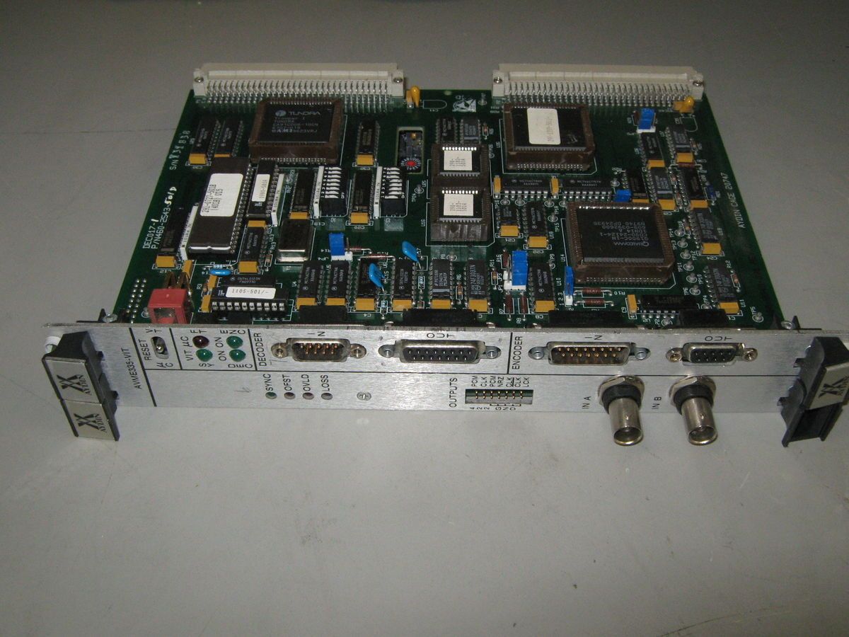 AYDIN AVME 335 VIT Tunable PCM Bit Synchronizer 10Mbps w/ Viterbi 