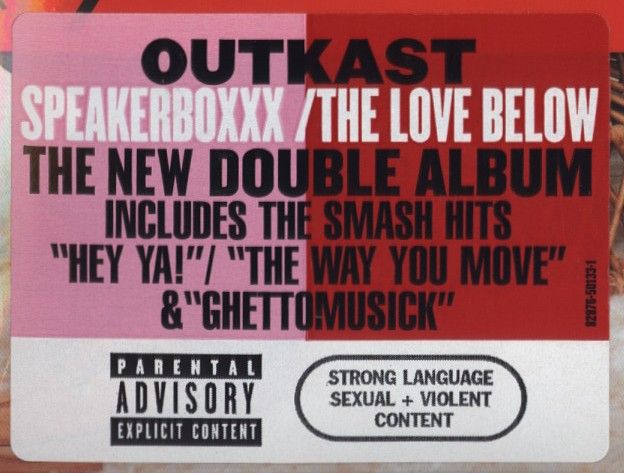 Outkast   Speakerboxxx / The Love Below (2003 Classic) 4x12 Vinyl LP 