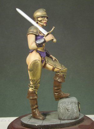 Andrea Miniatures ANDR G007 Gladiator Girl 80MM