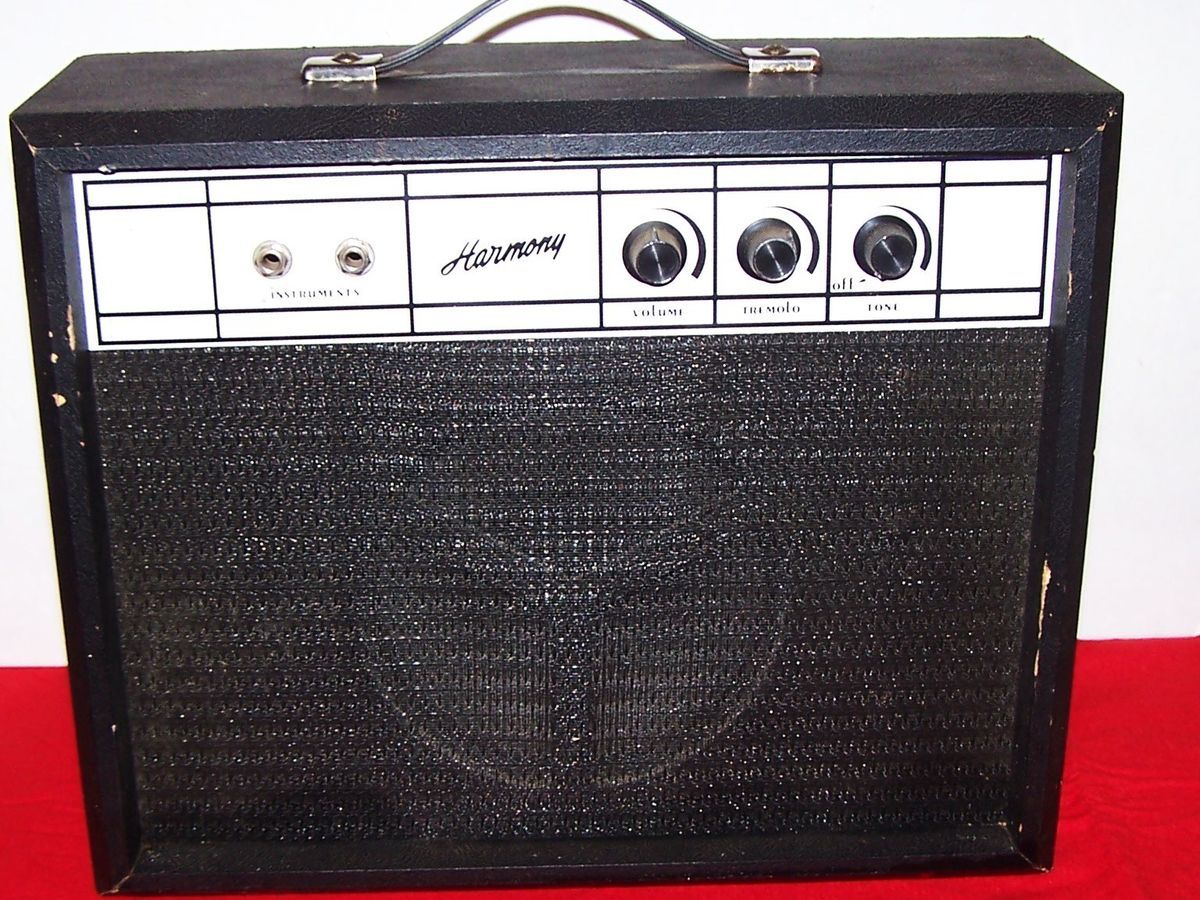 Vintage Harmony Guitar Amp Amplifier Tremolo