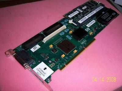 HP Smart Array 6400 scsi RAID 128mb GOOD BATTERY 309520 001 controller 