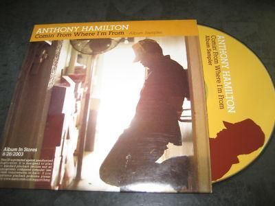 Anthony Hamilton Comin from Where 5trk Promo CD CS169