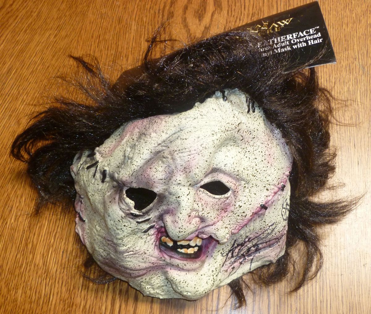 Andrew Bryniarski Signed Texas Chainsaw Massacre Mask PSA DNA COA 