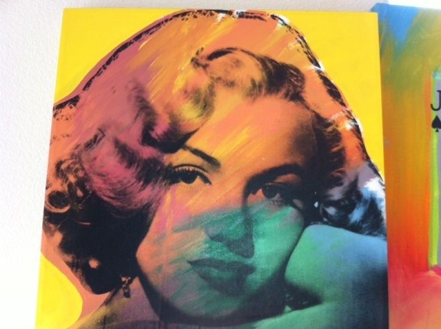 saleMARILYN MONROE BY STEVE KAUFMAN (ASST. TO ANDY WARHOL)