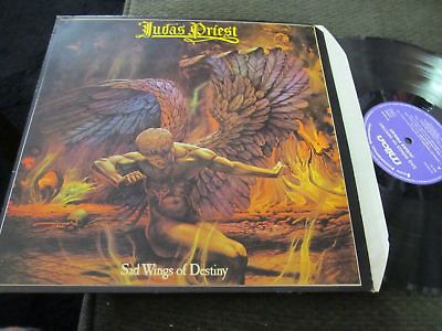   SAD WINGS OF DESTINY lp orig milan 76 nm metal ac/dc iron maiden