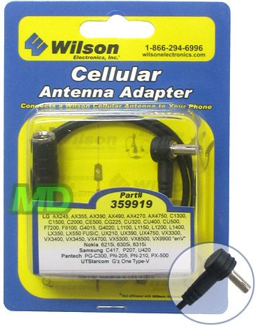 Wilson 359919 Cellular Cell Phone Antenna Adapter Cable Connector 