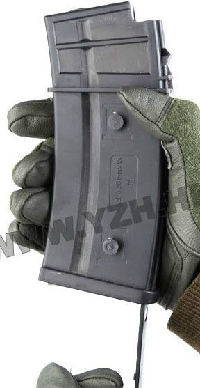 AIRSOFT G36 FLASH QUICK RELOAD PULL CORD MAGAZINE MAG 350RDS UK