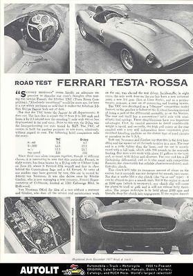 1958 ferrari trc2500 sales brochure  11 99