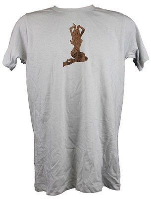 playboy girl logo men s 2 sided t shirt new